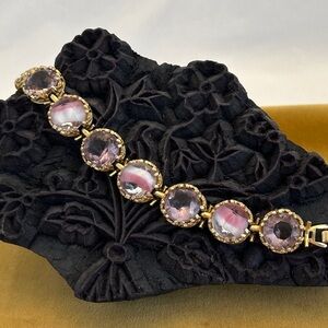 ART Arthur Pepper Pink Glass Bracelet